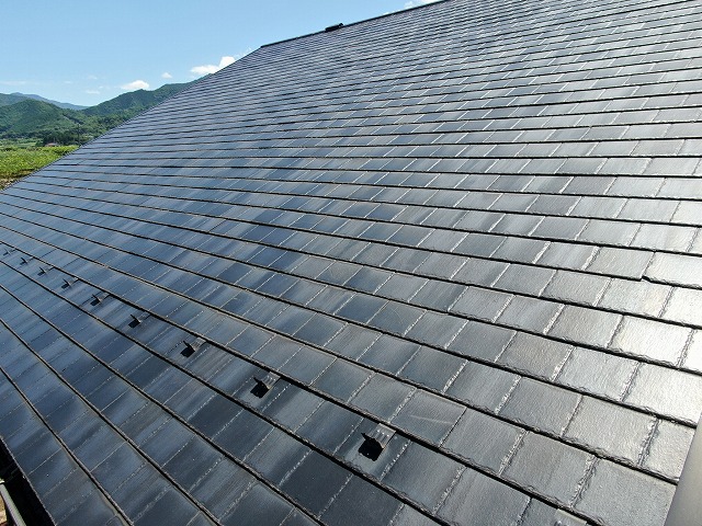 甲州市　屋根現場調査